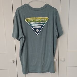 Columbia Men's Blue PFG Short Sleeve Tee